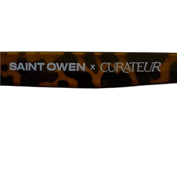 New Saint Owen x Curateur WYLDE Tortoise Shell Sunglasses - Picture 15 of 15